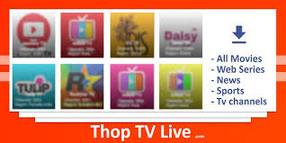 Thoptv apk is a free app for watching online tv channels. Thop Tv Live Cricket Tv Movies Free Guide For Android Apk Download