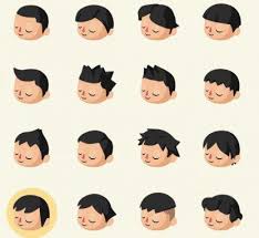 Hairstyles are pretty straight forward and are there from the begining. Hairstyles Animal Crossing New Leaf Viral Blog V