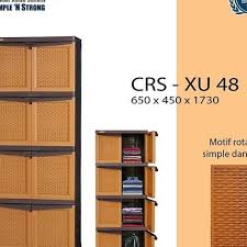 Harga rak laci 4 susun napolly stb 400| kingstar b 400|loker lemari plastik. Lemari Plastik Napolly 4 Susun Lapaklokal Com