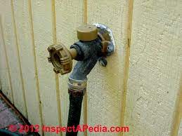 What type of faucet a hose bib has? Outdoor Faucets Sill Cocks Hose Bibbs Hose Hook Ups Types Installation Drip Leak Repairs
