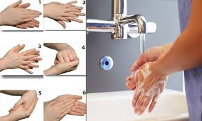 six steps to washing your hands effectively and kill