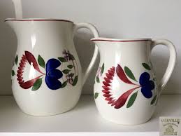 T G Green Oakville Pair Of Graduated Jugs Pattern Names Oakville Different Patterns