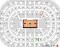 Chicago Bulls United Center Seating Chart Interactive Map