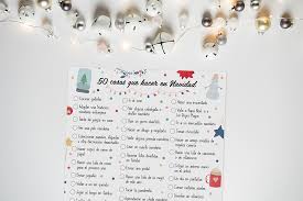 Y, si no se te ocurre ninguna, aquí te dejamos 11 cosas divertidas para hacer volado. Imprimible 50 Cosas Que Hacer En Navidad Mlc Estudio Inspiracion Y Cosas Bonitas Para Tu Dia A Dia