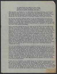 Excerpt of a Letter from Erwin Hirsch to Stefan Jakobowicz, January 31,  1942