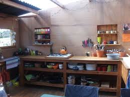 Love This Simple Rustic Kitchen Perfect Freestanding Kitchen Unit And Great Colours Nice Or Freestanding Kitchen Free Standing Kitchen Units Simple Kitchen