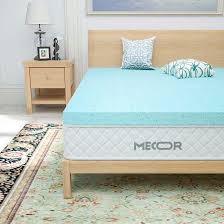 Some owners use a soft topper until their mattress breaks in. 4 Inch Mattress Topper King 4 100 Gel Infused Memory Foam Mattress Topper King Size Blue Walmart Com In 2021 Memory Foam Mattress Topper Full Size Memory Foam Mattress Foam Mattress Pad
