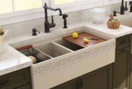 fireclay sinks feature farmhouse style