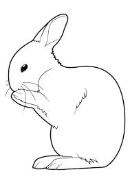 Lapin 7 Coloriage Animaux Coloriage Lapin Coloriage