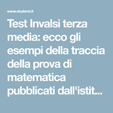 Pin Su Invalsi