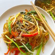 Most of the time, glass noodles are found in the asian section of a grocery store or in abundance in korean and chinese markets. Vegetarian Japchae Korean Glass Noodles Koreanfood