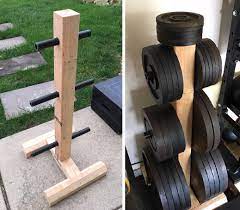 Dumbbells are very effective but also quite costly. Diy Plate Tree Homegym