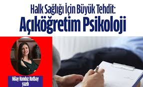 Sınav sonuçları, sınav tarihinden itibaren yaklaşık 20 gün. Halk Sagligi Icin Buyuk Tehdit Acikogretim Psikoloji Haberi Aydin Kulis Haber