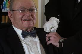 Freemasons celebrate member's 50th anniversary