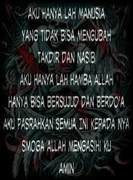 Kata Kata Hati Tersakiti Gambar Takdir Kepasrahan