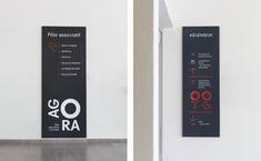 Signage References On Behance Branding Design Wayfinding Wayfinding Design
