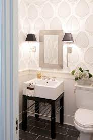 Learn everything you need to know before wallpapering your bathroom and then get inspired by 28 fearless and fun bathroom wallpaper ideas. Powder Very Small Bathroom Powder Room Small Bathroom Decor