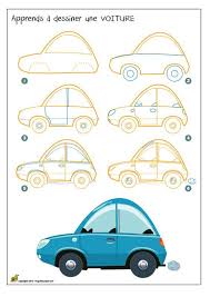 Dessiner Une Voiture Dessin Sur Hugolescargot Com Dessin Voiture Facile Dessin Voiture Apprendre A Dessiner