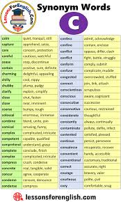 Pin On Synonyms In English