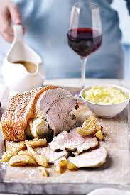 Try The Waitrose Recipe For Roast Pork With Perfect Crispy Crackling Serve With Homemade Apple Sauce And Lashings Of Gravy Pork Roast Perfect Roast Pork Food