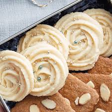 A Light Buttery Cookie That Melts In Your Mouth Get Our Whipped Shortbread Cookies Recipe And Cookie Recipes Whipped Shortbread Cookies Popular Cookie Recipe