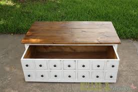 Apothecary Coffee Table With Toybox Trundle With Images Daybed With Storage Storage Furniture Plans Diy Coffee Table