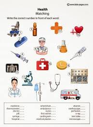 They also help clarify the meanings of vocabulary and language used to talk about health procedures and treatments. At The Doctors Vocabulary On Body Parts Illnesses Diseases Treatments Health Supplies Esl Elt Activities Optional Self Correction Links Brain Perks