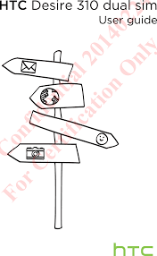 User Manual HTC Desire 310 dual sim