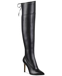 Guess Women S Valerine Over The Knee Dress Boots Boots Shoes Macy S Dress With Boots Boots Knee High Boots Dress