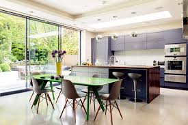 Designed by project of charles cameron in 1779. Green Dining Table With Chairs Eames Interior Design Ideas Ofdesign