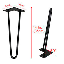 Hairpin Legs For Coffee Table Ebay Store Https Www Ebay Com Itm Hairpin Table Legs14 4 2 Rod 1 2 Furniture Legs Metal Furniture Legs Diy Metal Table Legs