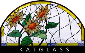 Just like the dragonfly stands for maturity and transformation, our dragonfly stained glass panels and windows will transform your room with their beauty and elegance. Sun Flower Transom Window Small Water Sunflower Stained Glass Panel In Door Full Size Png Download Seekpng