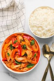 Thai Red Curry Chicken Instant Pot Recipe Instant Pot Dinner Recipes Red Curry Chicken Curry Chicken