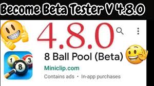 8 ball pool miniclip is a lightweight and highly addictive sports game that manages to translate the challenge and relaxation of playing pool/billiard games directly on the monitor of your home pc or a laptop. 8 Ball Pool V 4 8 0 Beta Easy Download Youtube