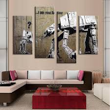I am your father (script & translation into latin). I Am Your Father Banksy 4 Piece Panel Art