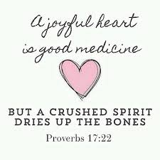 Proverbs 17 22 Broken Spirit Joyful Heart Bible Apps