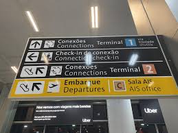 You can view the flight number, arriving airport, airliner, time of departure and the current flight status of each flight. Como Fazer Conexao No Aeroporto Internacional De Guarulhos Sao Paulo