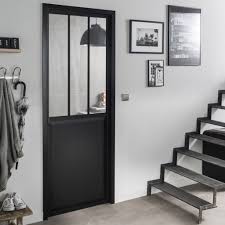 Installez Une Porte D Atelier Dans Votre Entree Joli Place Portes Vitrees Interieures Bloc Porte Salon Mezzanine