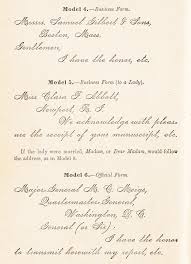 The body of the letter and the sender's and recipient's addresses are left justified and single. How To Write Letters A 19th Century Guide To The Lost Art Of Epistolary Etiquette Brain Pickings