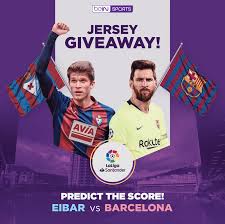 Barcelona has granted superstar forward lionel messi permission to sit out saturday's la liga finale against eibar to rest ahead of the copa america tournament with argentina, which kicks off in. Predict The Score Eibar Vs Barcelona Win An Authentic Laliga Jersey And More
