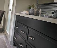 See more ideas about kitchen crafts, cabinetry. Dark Gray Cabinets In A Casual Bathroom Kitchen Craft
