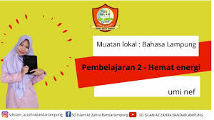 Check spelling or type a new query. Bahasa Lampung Kelas 4 Hemat Energi Youtube