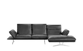 Ecksofa in leder with ecksofa in leder ecksofa in lederoptik ecksofa leder ecksofa santiago in leder. Koinor Ecksofa Francis Noir Schwarz Rechts
