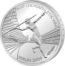 So, you've converted 1 eurozone euro to 6.397561 leocoin. 10 Euro Brd Leichtathletik Wm 2009 Munzenversandhaus Reppa Gmbh