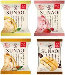 Amazon.co.jp: Ezaki Glico SUNAO Snao Ice Assortment, 24 Pieces (4 Types x 6  each), Vanilla, Strawberry, Raspberry, Macadamia, Almond, Chocolate Monaka  (Yukkun's Sweets Warehouse) : Food, Beverages & Alcohol