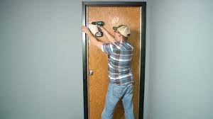 The safe 'n sound door also features a solid core, making it ideal for reducing sound transfer between rooms (bedrooms, family/rec rooms etc.), adding an extra level of comfort in your home. Acoustic Geometry Door Seal Kit Installation Youtube