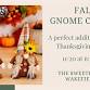 Fall Gnome Mason Jar Candle event image