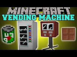 Minecraft Vending Machine Mod Buy Drinks And Candy Mod Showcase Minecraft Anime Minecraft Mods Minecraft