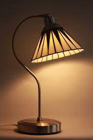 black iridescent art deco desk lamp vintage table lighting stained glass design light art deco desk lamp stained glass design