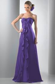 Iridescent Chiffon Plum And Eggplant Maid Of Honour Susqui Weddings Purple Bridesmaid Dresses Bridesmaid Dresses Strapless Dress Formal